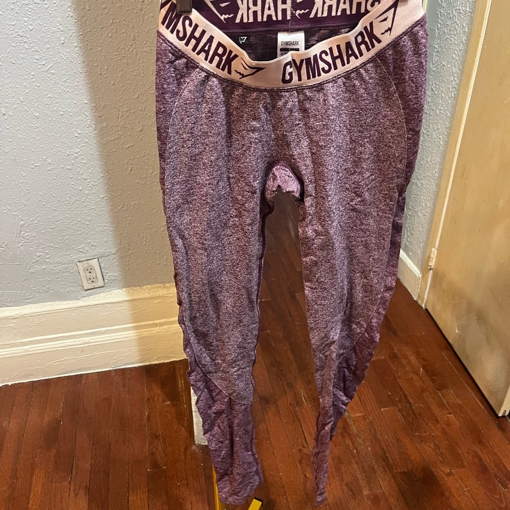 Gymshark women Heathered Purple Leggings